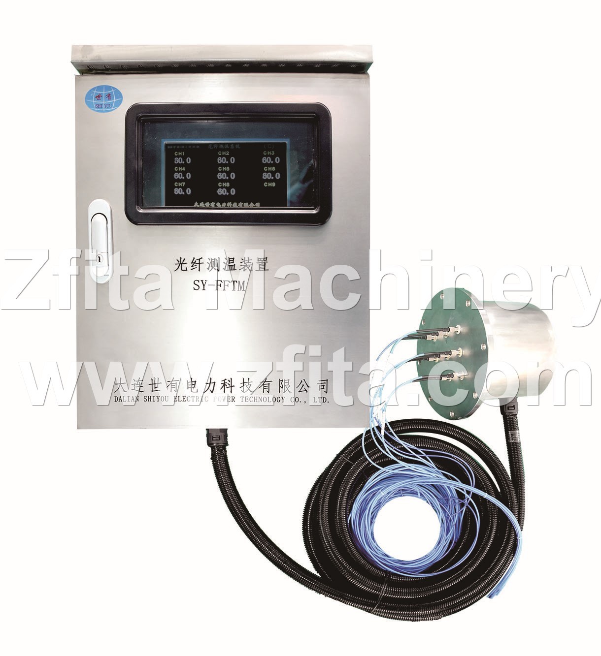 Transformer Optical fiber temperature measuring device